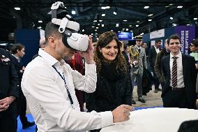 Alice Rufo visits Defence Innovation Forum - FID in Paris FA