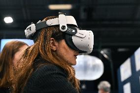 Alice Rufo visits Defence Innovation Forum - FID in Paris FA