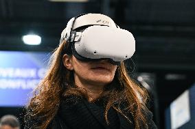 Alice Rufo visits Defence Innovation Forum - FID in Paris FA