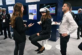 Alice Rufo visits Defence Innovation Forum - FID in Paris FA