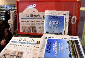 Illustration Newspapers at Newsstands - Paris
