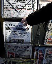 Illustration Newspapers at Newsstands - Paris