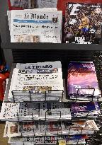Illustration Newspapers at Newsstands - Paris