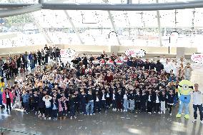 NO TABLOIDS - Princess Charlene at the Grimaldi Forum - Monaco