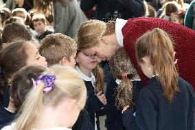 NO TABLOIDS - Princess Charlene at the Grimaldi Forum - Monaco