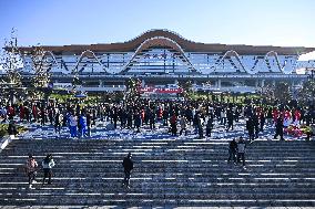 Panzhou-Xingyi High-speed Railway Inauguration - China