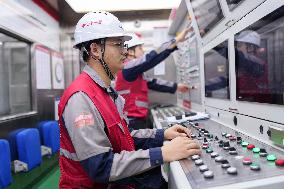 Construction of World's Longest Undersea Railway Tunnel - China