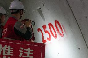 Construction of World's Longest Undersea Railway Tunnel - China