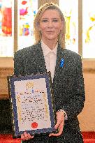 Cate Blanchett Receives Freedom of the City of London - UK