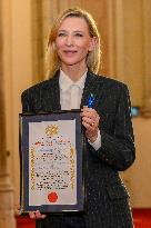 Cate Blanchett Receives Freedom of the City of London - UK