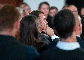 Macron meets readers of the Ebra group - Mirecourt