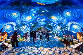 Underground Passage 3D Footage