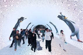 Underground Passage 3D Footage