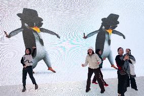 Underground Passage 3D Footage