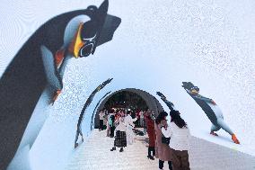 Underground Passage 3D Footage