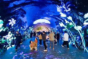 Underground Passage 3D Footage