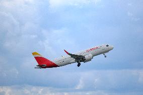 Avion de la compagnie aerienne Iberia