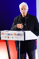 Richard Gere At A Groundbreaking Ceremony for Pediatric Gymnasium - Spain