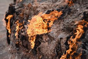 Yanardag Burning Mountain Scenic Area - Azerbaijan
