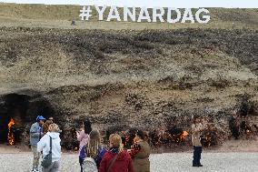 Yanardag Burning Mountain Scenic Area - Azerbaijan