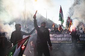 General Strike in Italy - Milan