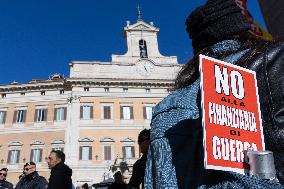 General Strike in Italy - Rome