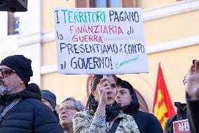 General Strike in Italy - Rome