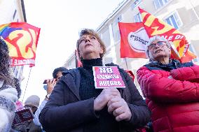 General Strike in Italy - Rome