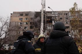 Russia Massively Attacked Kyiv With Drones And Missiles - Ukraine