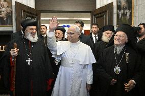 Pope Leo XIV Meets The Patriarchs in Istanbul - Turkey