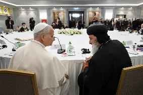 Pope Leo XIV Meets The Patriarchs in Istanbul - Turkey