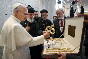 Pope Leo XIV Meets The Patriarchs in Istanbul - Turkey