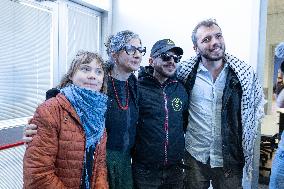 Conference with Greta Thunberg and Francesca Albanese - Rome