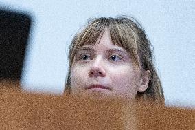 Conference with Greta Thunberg and Francesca Albanese - Rome