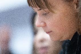 Conference with Greta Thunberg and Francesca Albanese - Rome