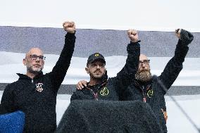 Conference with Greta Thunberg and Francesca Albanese - Rome