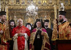 Pope Leo XIV With Patriarch of Constantinople Bartholomew I - Turkey
