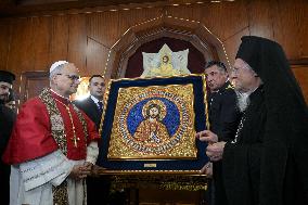 Pope Leo XIV With Patriarch of Constantinople Bartholomew I - Turkey