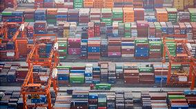 Guoyuan Port Container Terminal in Chongqing