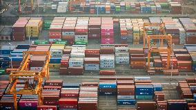 Guoyuan Port Container Terminal in Chongqing