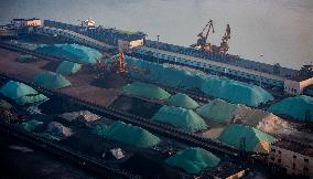 Guoyuan Port Coal Terminal in Chongqing