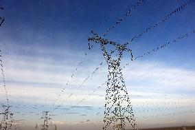 High-voltage Direct Current Transmission Project in Gobi Desert