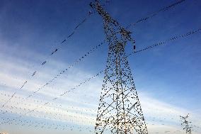 High-voltage Direct Current Transmission Project in Gobi Desert