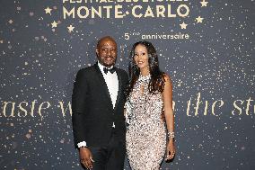 NO TABLOIDS - Prince Albert II with Chefs of SBM Group - Monaco