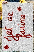 Protests against Jordan Bardella s visit in Moissac - France