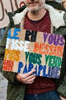 Protests against Jordan Bardella s visit in Moissac - France