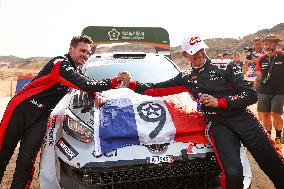 French driver Sebastien Ogier wins his ninth title in WCR - Saudi Arabia