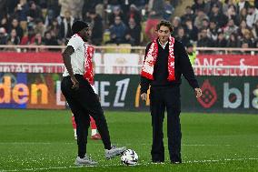 Armand Duplantis attending Monaco vs PSG