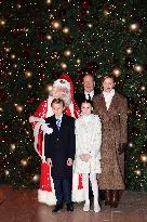 NO TABLOIDS - Royals at Christmas Lights Inauguration - Monaco