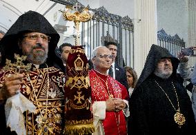 Pope Leo XIV Meets With The Armenian Apostolic Patriarch of Constantinople